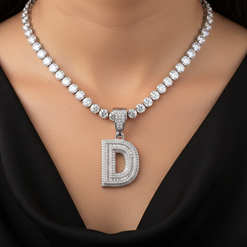 Moissanite 3.00 ctw "D" Initial