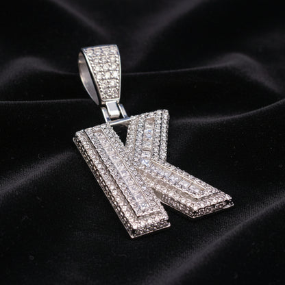 Moissanite 2.80 ctw "K" Initial