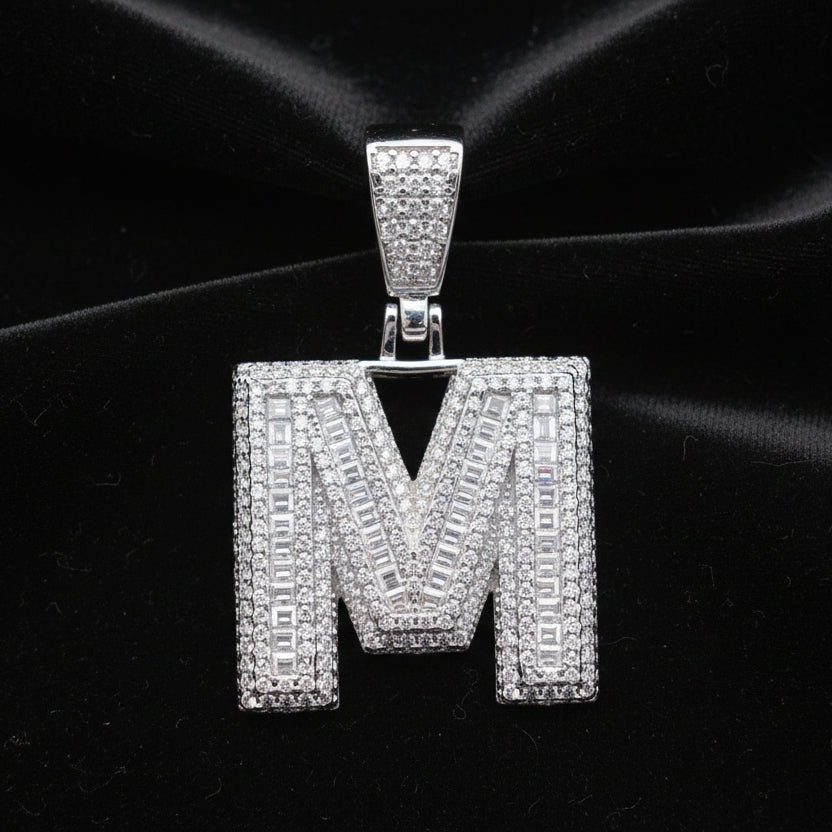 Moissanite 3.10 ctw "M" Initial