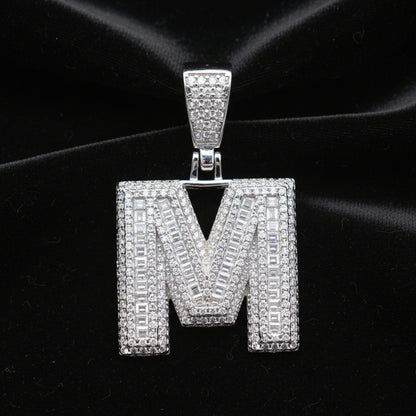 Moissanite 3.10 ctw "M" Initial