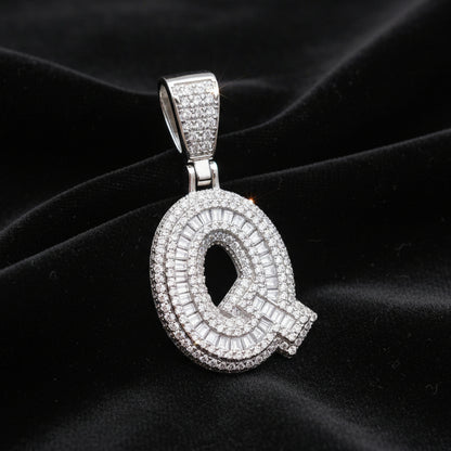 Moissanite 2.73 ctw "Q" Initial