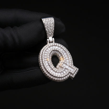 Moissanite 2.73 ctw "Q" Initial