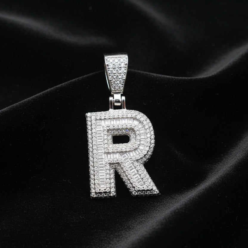 Moissanite 2.59 ctw "R" Initial