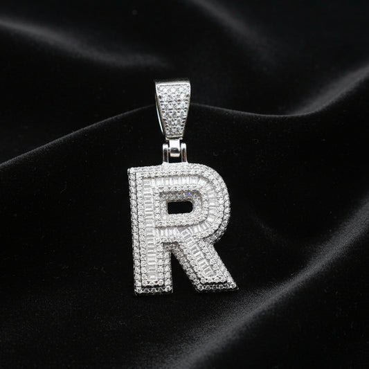 Moissanite 2.59 ctw "R" Initial