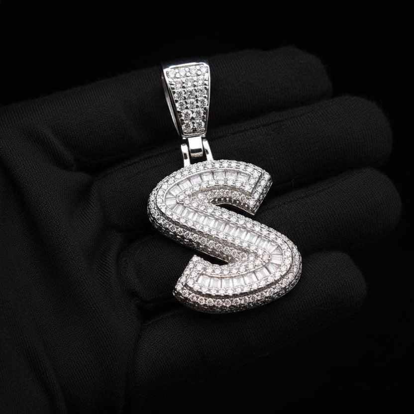 Moissanite 2.50 ctw "S" Initial