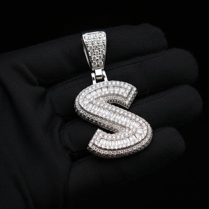 Moissanite 2.50 ctw "S" Initial