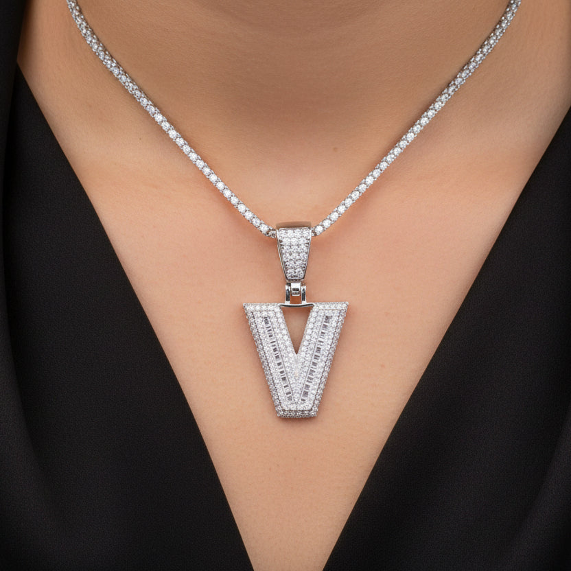 Moissanite 2.01 ctw "V" Initial