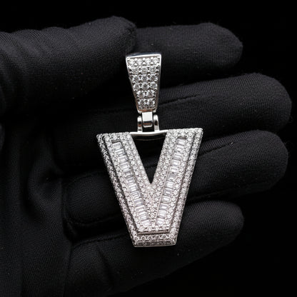 Moissanite 2.01 ctw "V" Initial