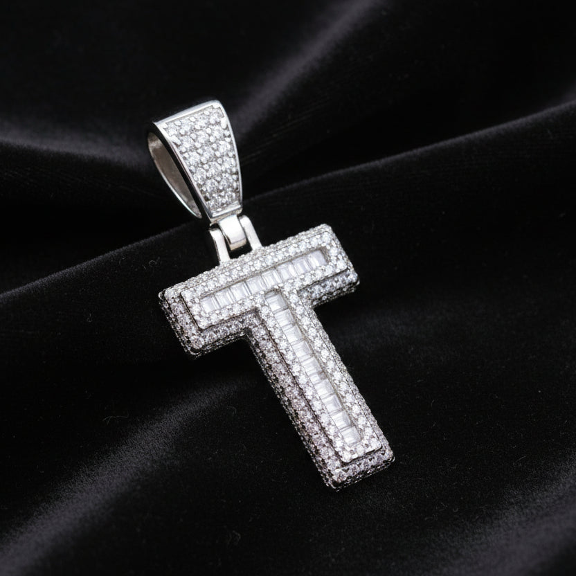 Moissanite 1.68 ctw "T" Initial