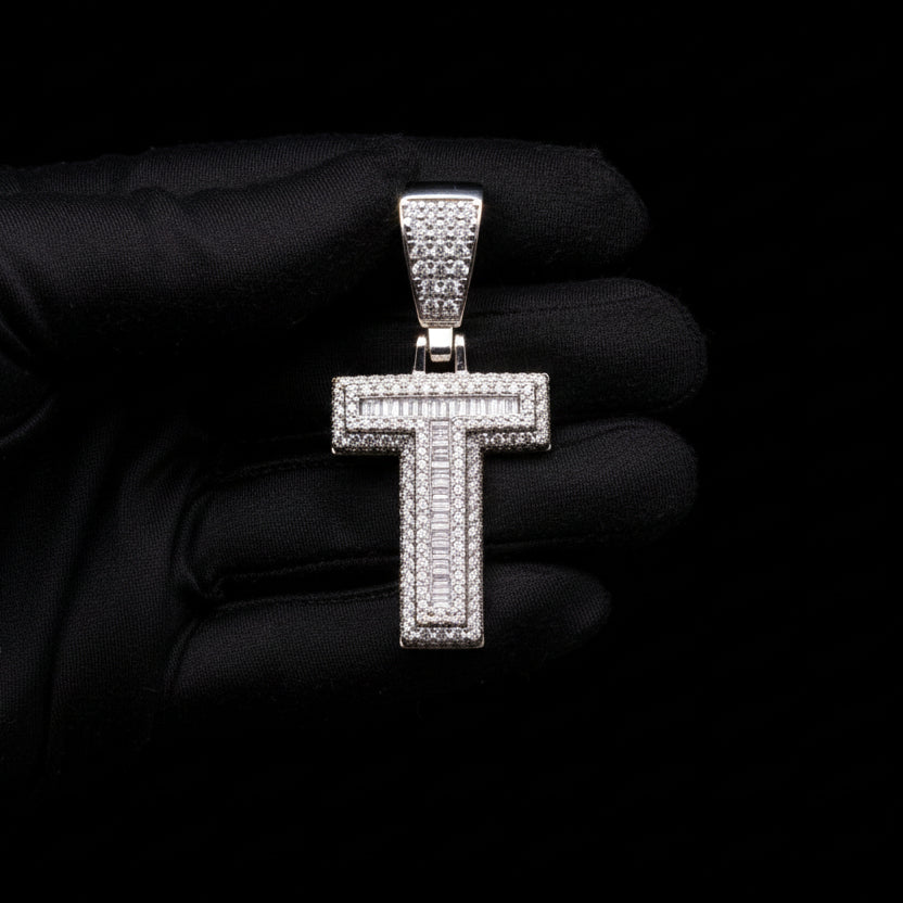 Moissanite 1.68 ctw "T" Initial