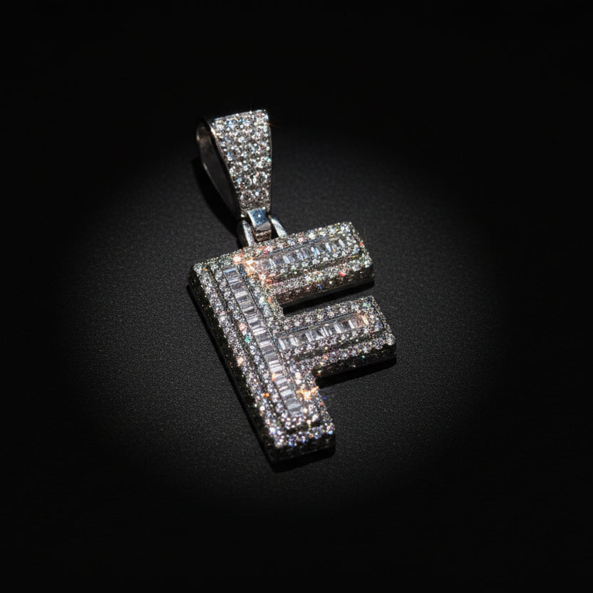 Moissanite 2.21 ctw "F" Initial