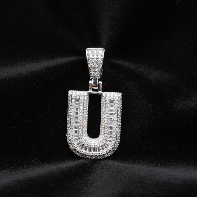 Moissanite 2.00 ctw "U" Initial