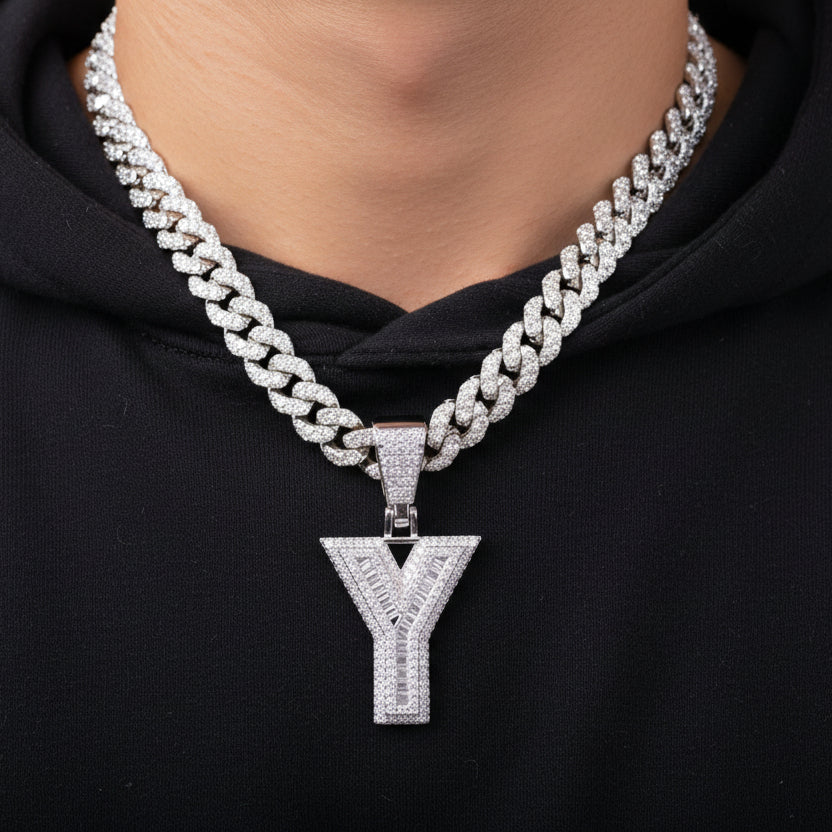 Moissanite 1.87 ctw "Y" Initial