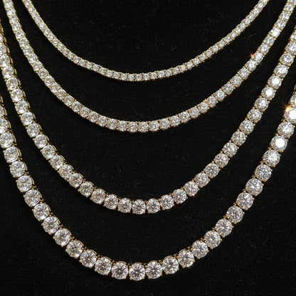 Moissanite Tennis Chain 3MM