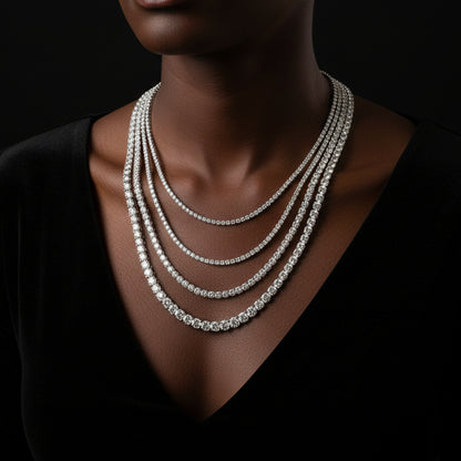 Moissanite Tennis Chain 3MM
