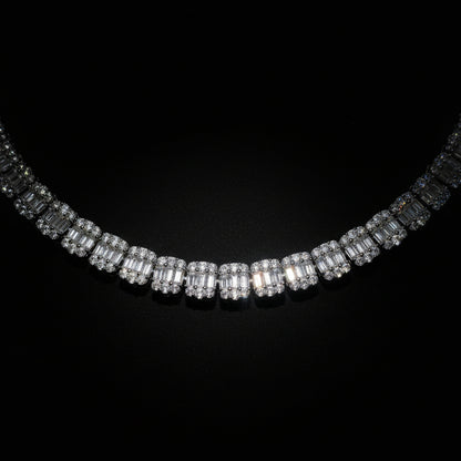 5MM Moissanite 3.04 ctw Baguette Bracelet