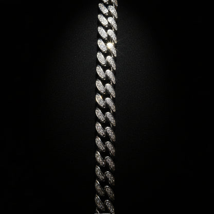 Moissanite 3.32 ctw Cuban Link Bracelet 10mm