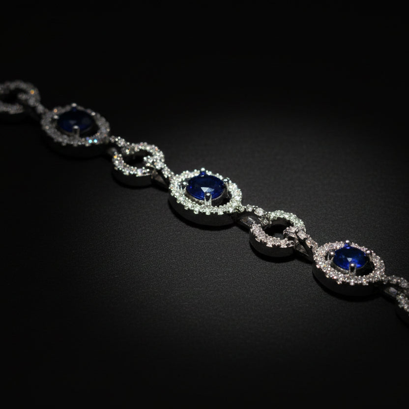 Moissanite 1.54 ctw Oval Shaped Bracelet