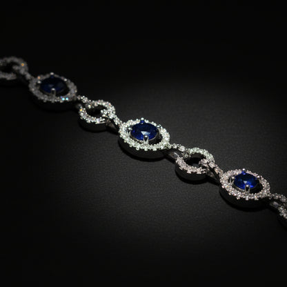 Moissanite 1.54 ctw Oval Shaped Bracelet