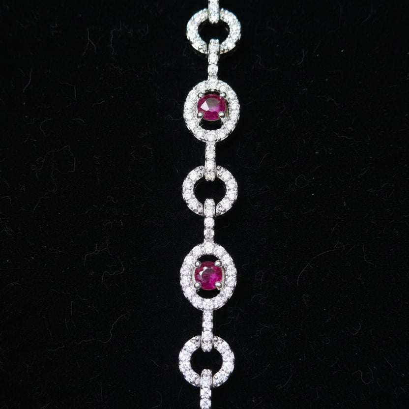 Moissanite 1.54 ctw Oval Shaped Bracelet