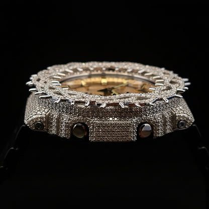 Iced Out Casio G-Shock 8.50 Ctw Moissanite