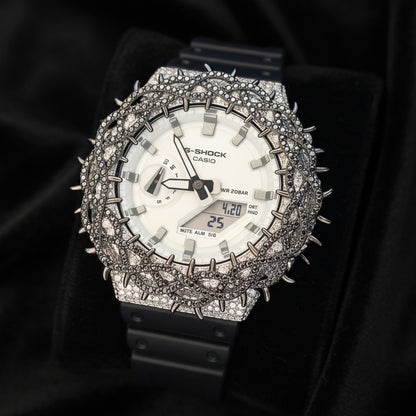 Iced Out Casio G-Shock 8.50 Ctw Moissanite