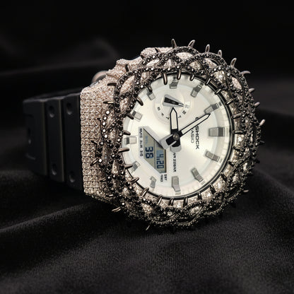 Iced Out Casio G-Shock 8.50 Ctw Moissanite
